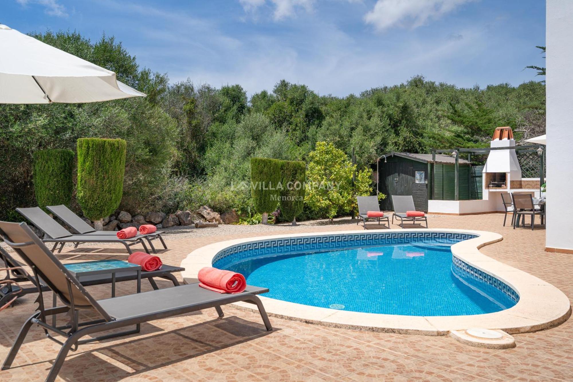 Villa Sylvia Cala En Porter  Экстерьер фото